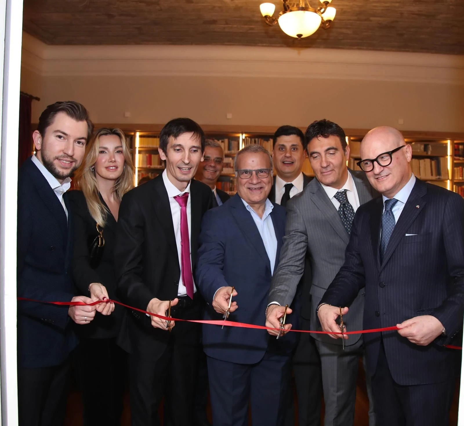 Casa Italia Kütüphanesi'nin Açılışı Gerçekleşti