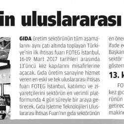 13.03.2017-Türkiye, İhracat için Uluslararası Fuarlara Katılmalı(Milat)